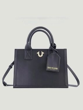 NEW True Religion Black Tote Bag